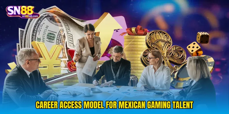 Career access model for Mexican gaming talent