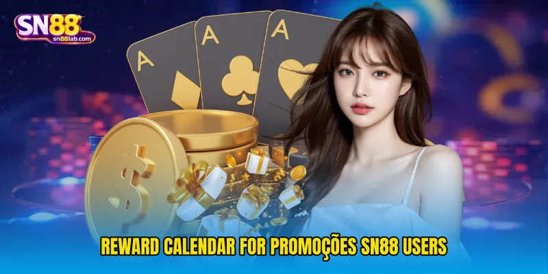 Reward calendar for Promoções SN88 users